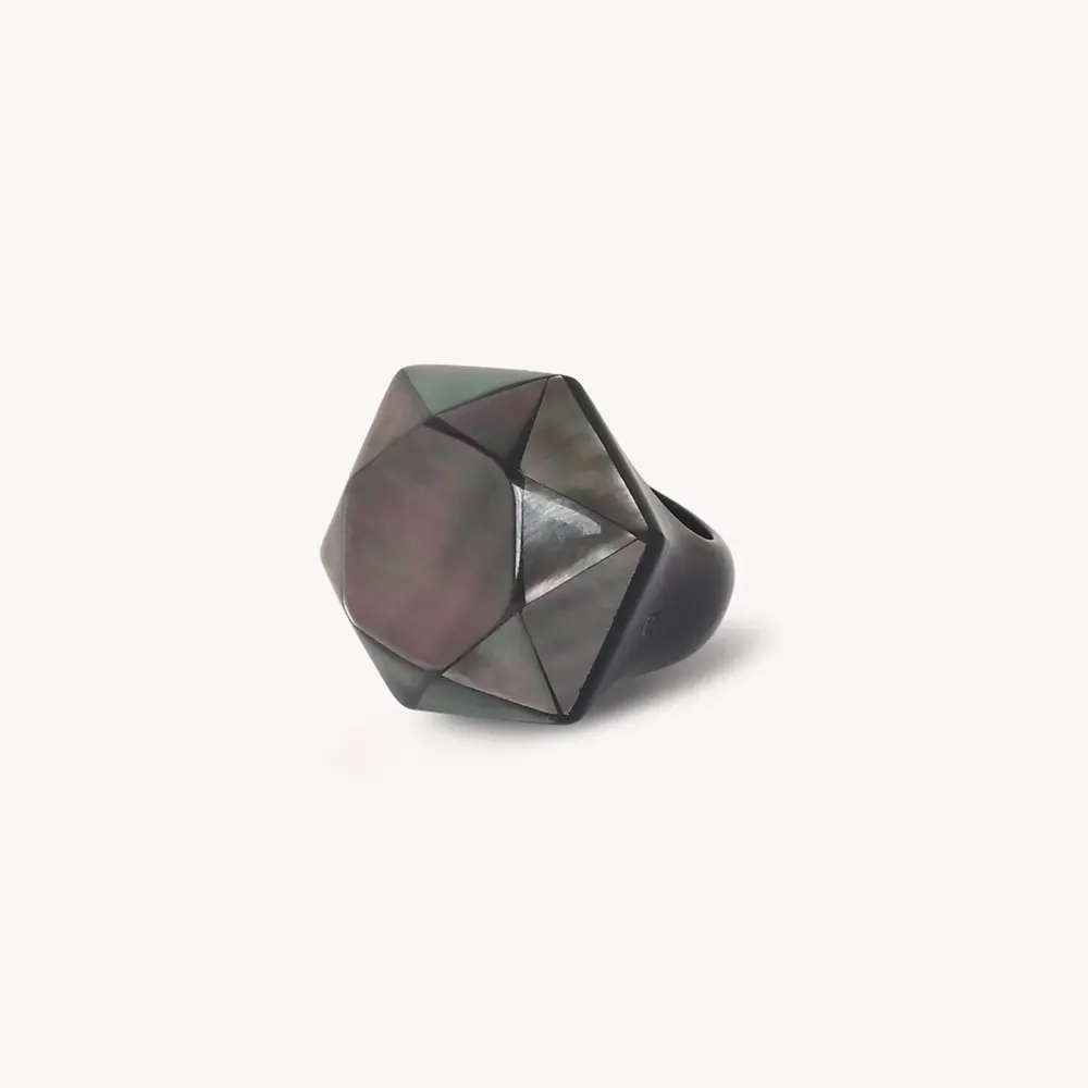 Jewelry - Black lip ring T58 - Vendome - NATURE BIJOUX