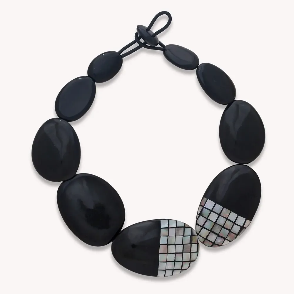 Jewelry - Pebbles plastron necklace - Rivoli - NATURE BIJOUX