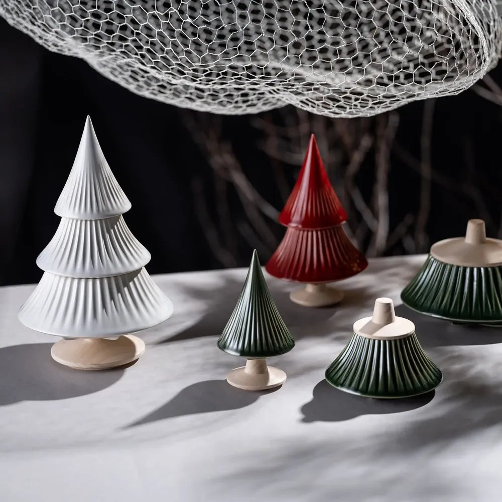 Christmas garlands and baubles - The tree and its heyday - Ceramic, decorative - LABORATÓRIO D'ESTÓRIAS