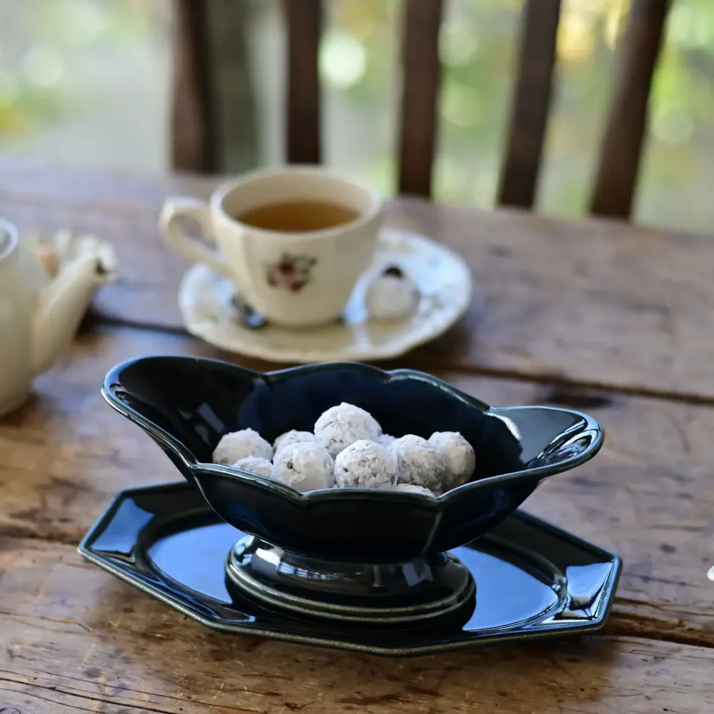 Bols - Traiteur - bol et assiette ovales - MARUMITSU POTERIE