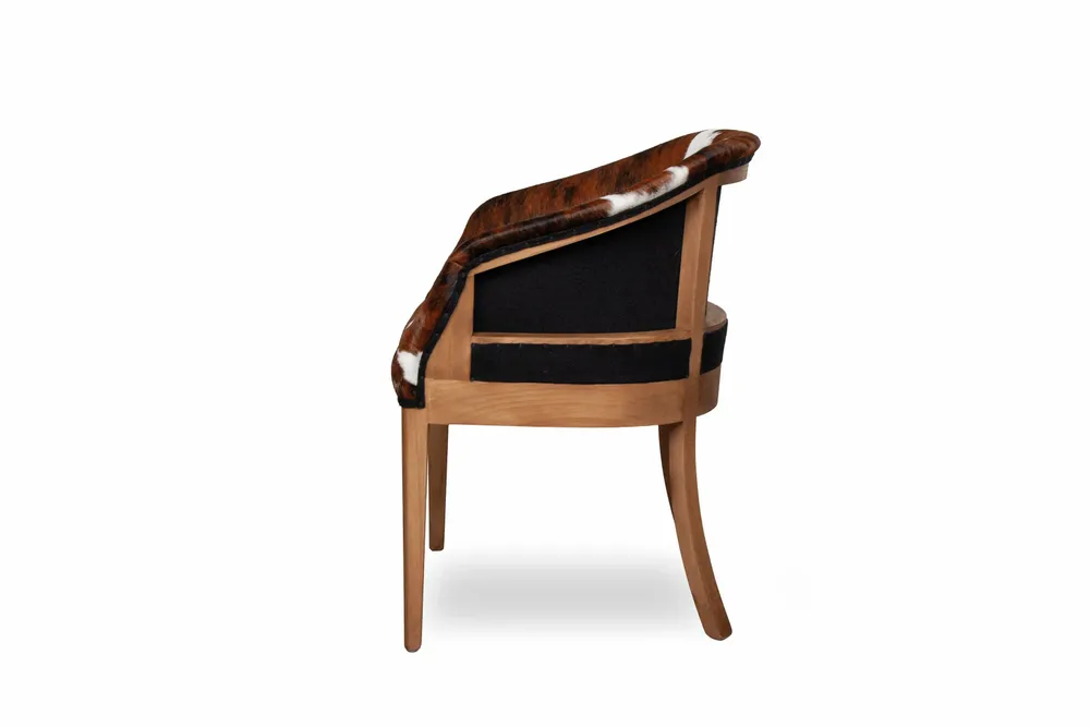 Chaises - Girona Essence Cow leather | Chaise en cuir - CREARTE COLLECTIONS