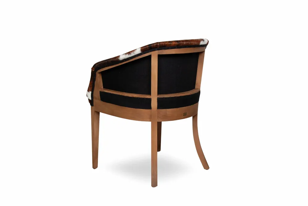 Chaises - Girona Essence Cow leather | Chaise en cuir - CREARTE COLLECTIONS