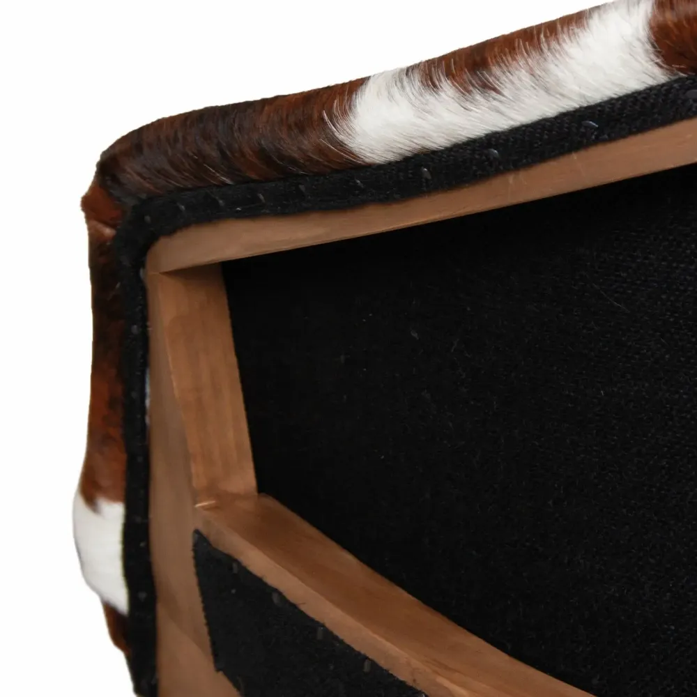 Chaises - Girona Essence Cow leather | Chaise en cuir - CREARTE COLLECTIONS