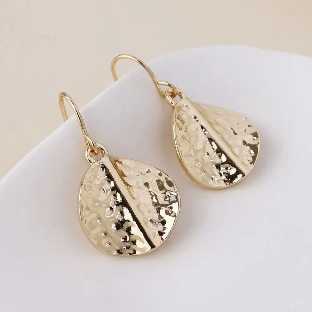 Jewelry - Ivy hammered twist earrings - PEACE OF MIND .925 LTD