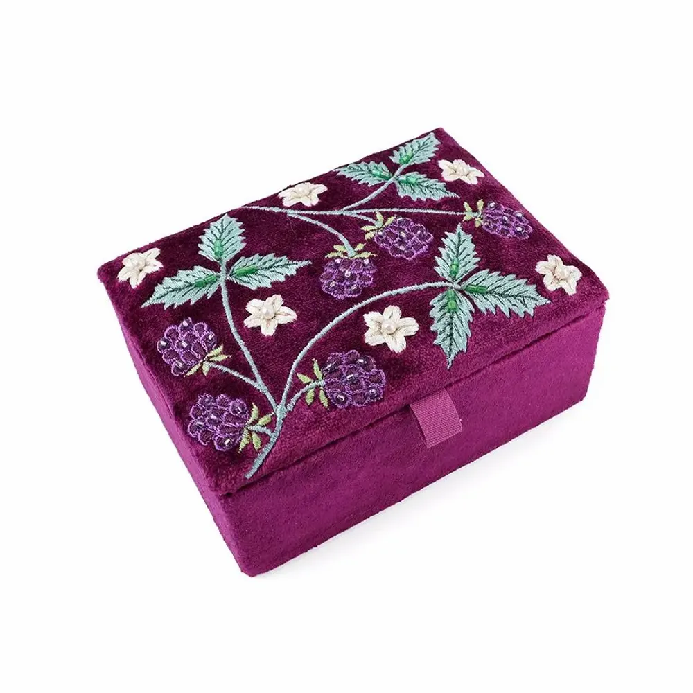 Decorative objects - Bramble Velvet Jewellery Box - PEACE OF MIND .925 LTD