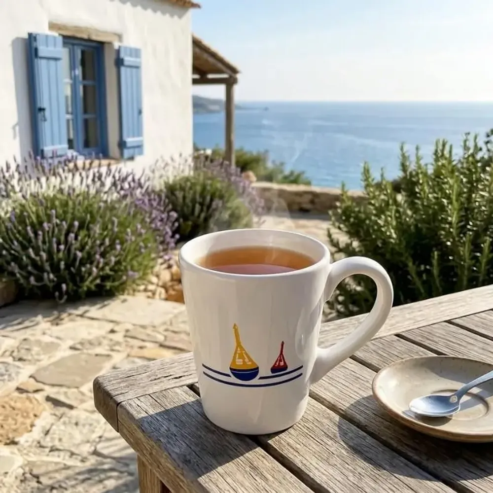 Tasses et mugs - Mug bord de mer balise - VAGABONDE INTERNATIONAL