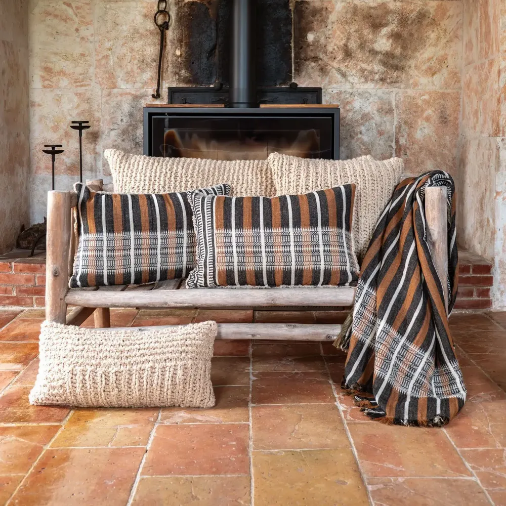 Cushions - MYLAN - Lot de 2 housses de coussins assorties 40x60cm - ÂM PHILO- BED AND PHILOSOPHY