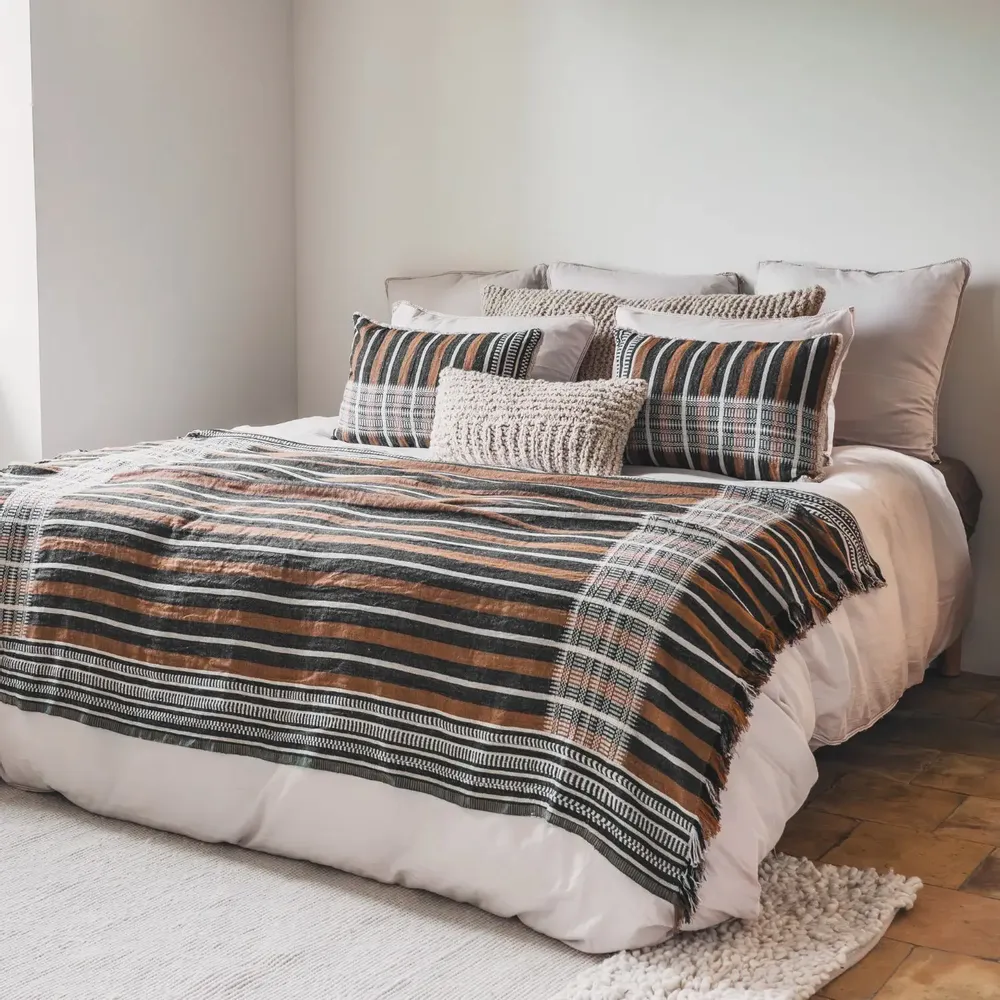 Cushions - MYLAN - Lot de 2 housses de coussins assorties 40x60cm - ÂM PHILO- BED AND PHILOSOPHY
