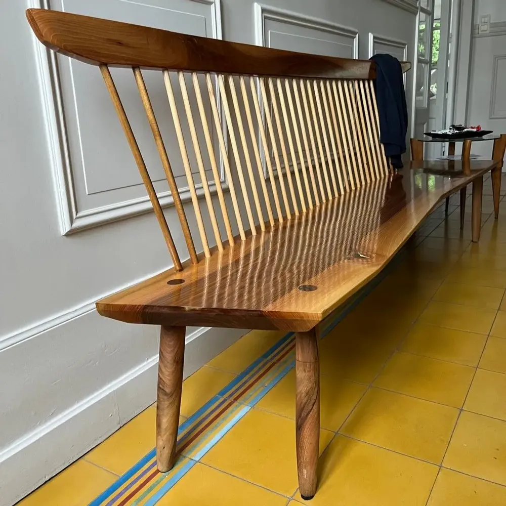 Benches - Large bench  "Henri” - LES ATELIERS VAU FONTAINE