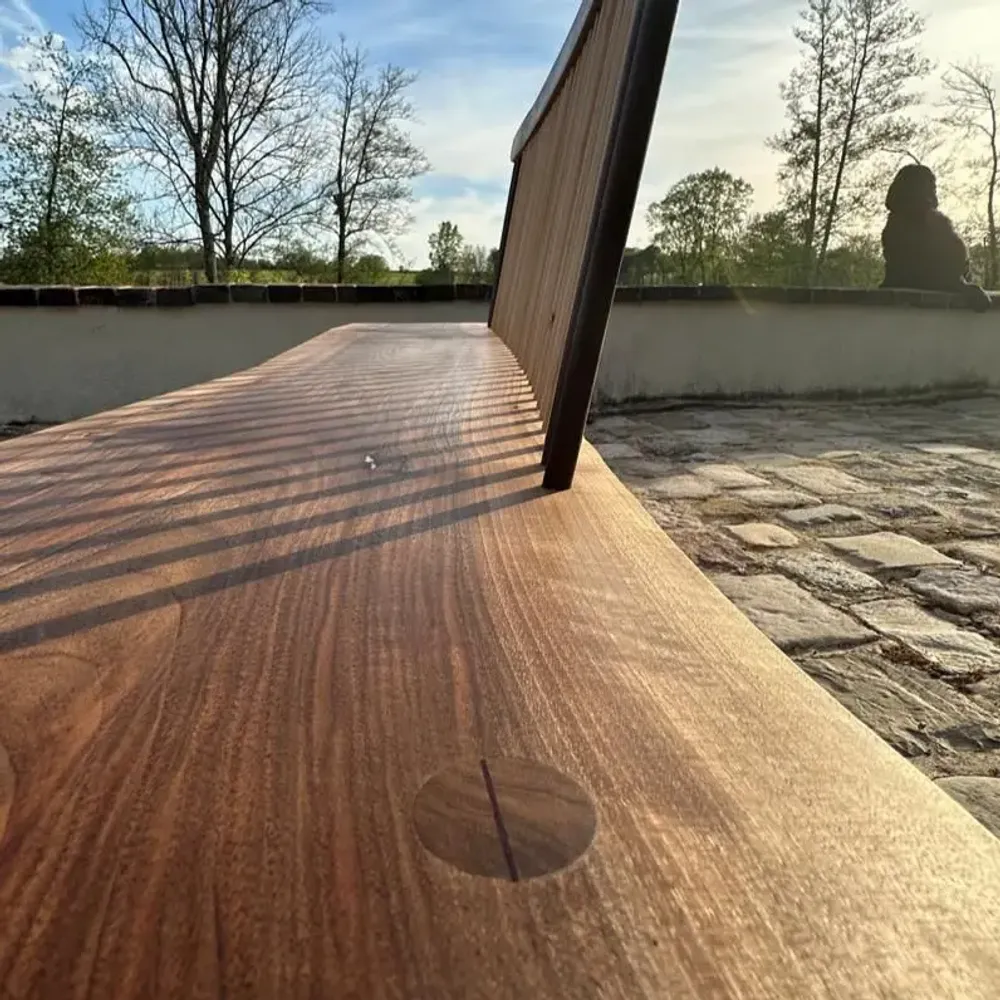 Benches - Large bench  "Henri” - LES ATELIERS VAU FONTAINE