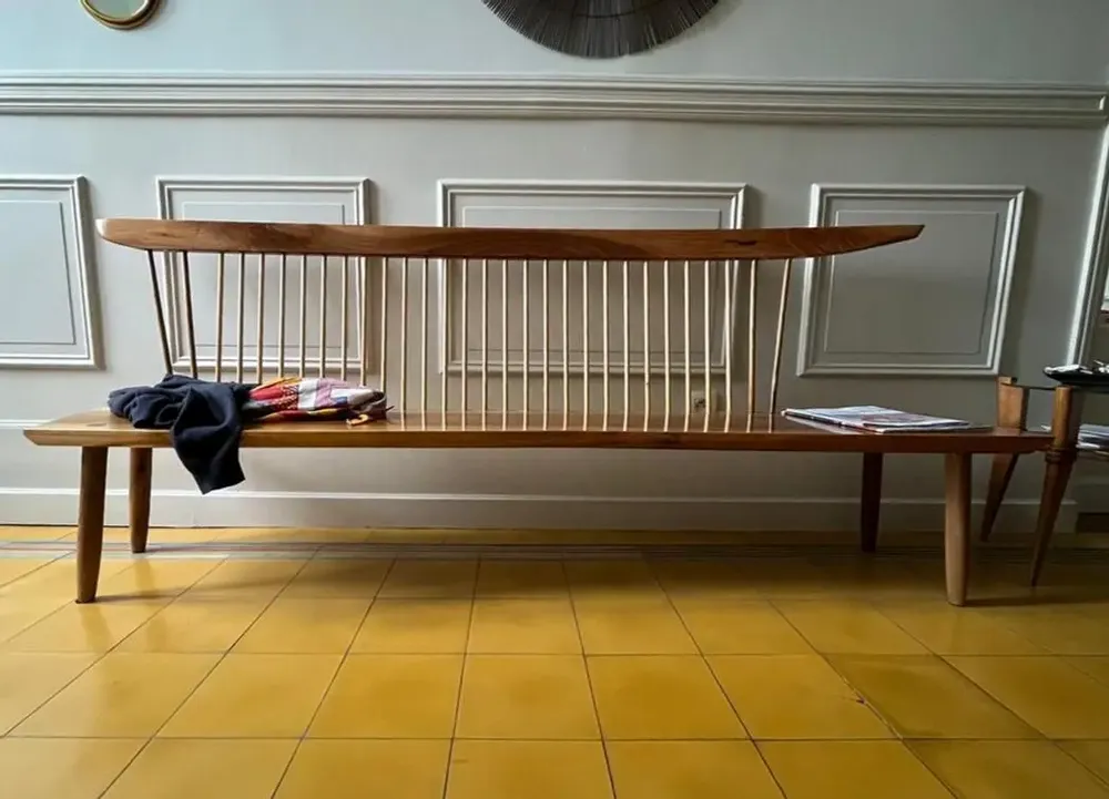 Benches - Large bench  "Henri” - LES ATELIERS VAU FONTAINE