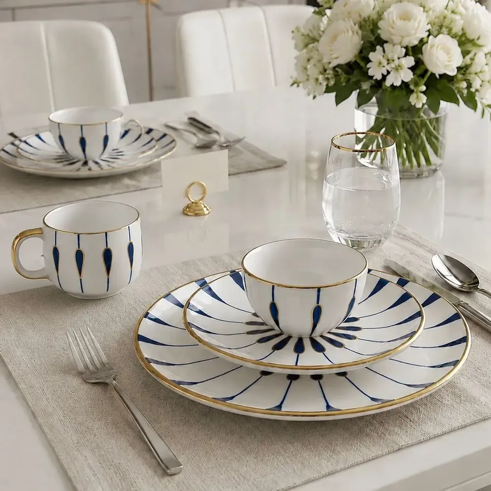 Formal plates - Handmade Ceramic Dinner Plate - DASTHAA