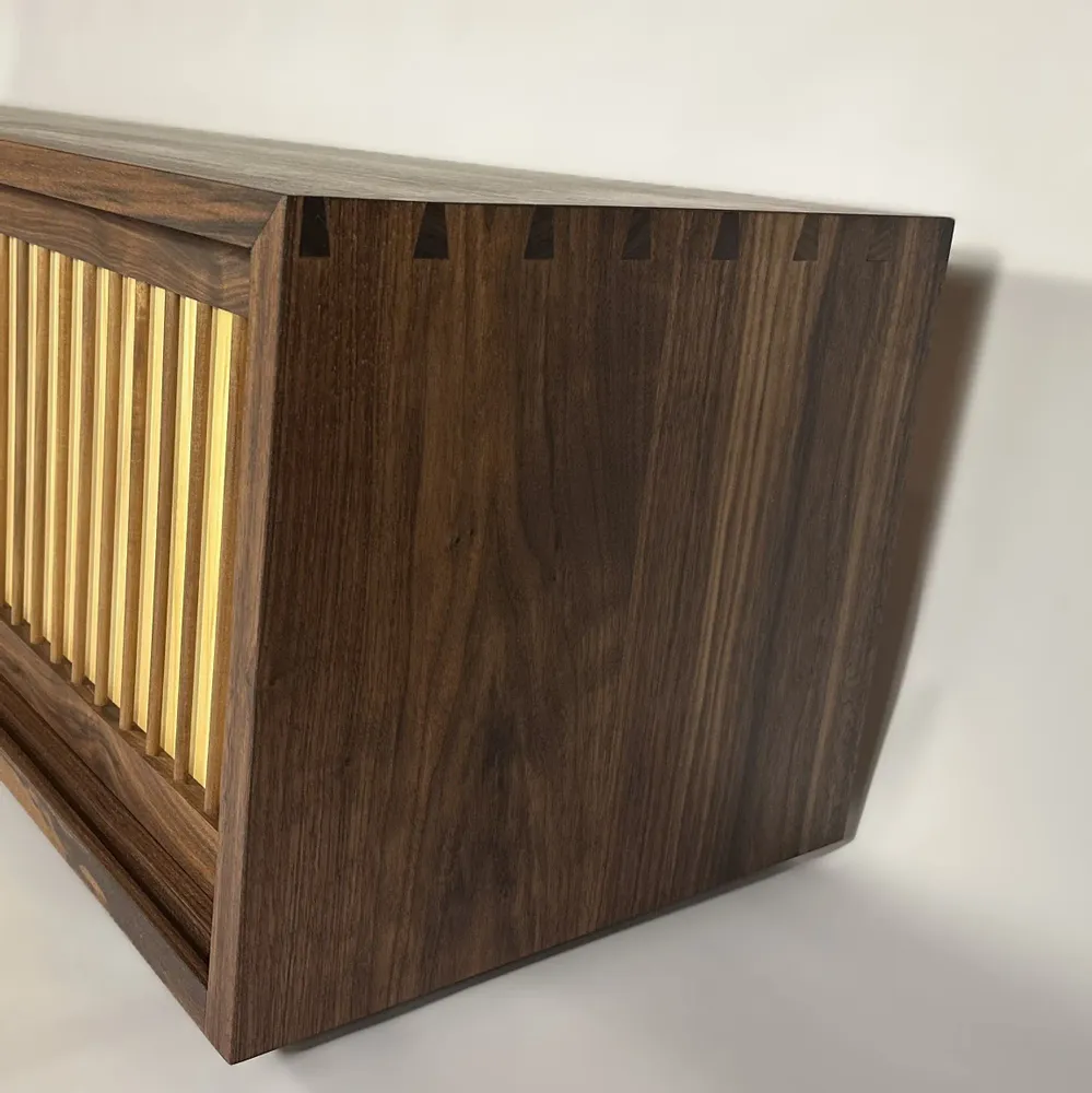 Sideboards - "Graham" Low Sideboard - LES ATELIERS VAU FONTAINE