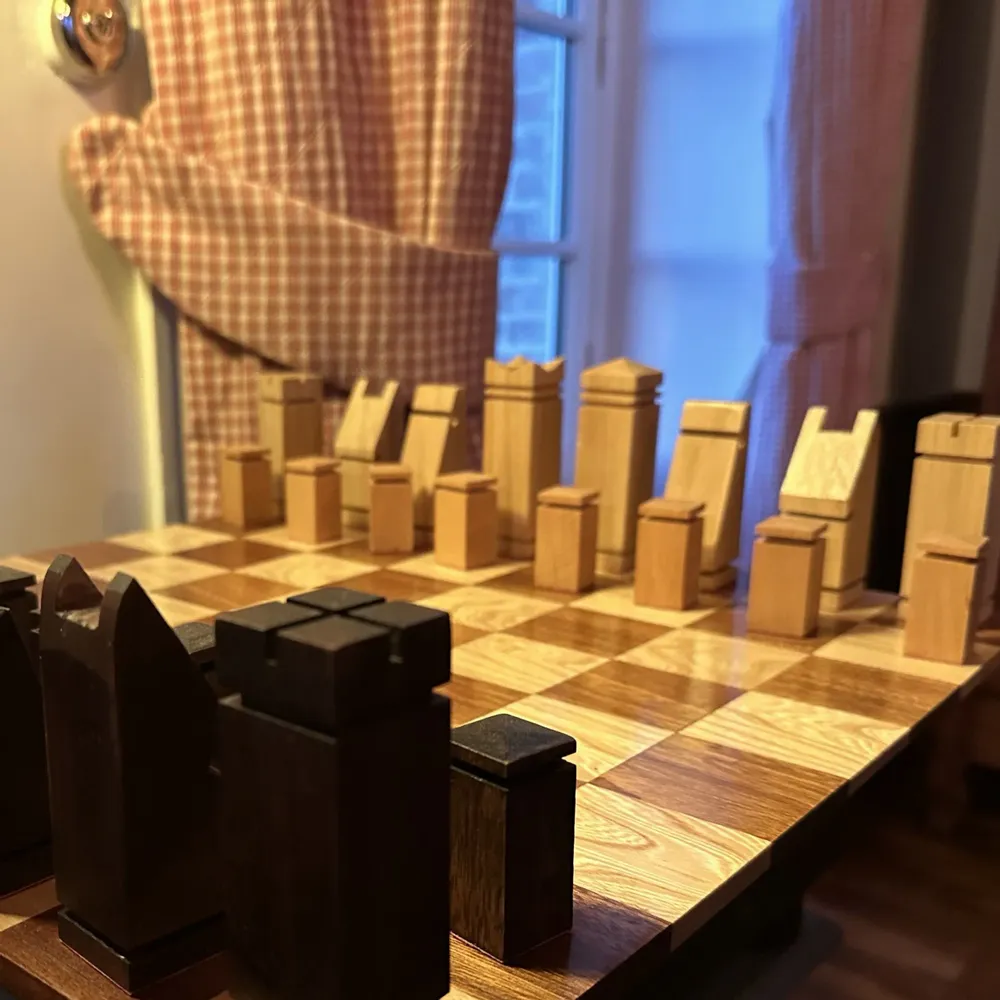 Unique pieces - X-Large-Format Chess Set - LES ATELIERS VAU FONTAINE
