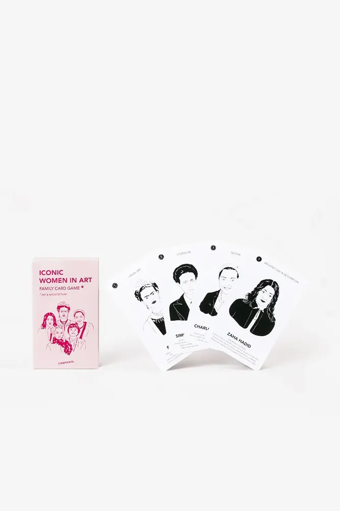 Cadeaux - Jeu de 7 familles Iconic Women in Art - CINQPOINTS