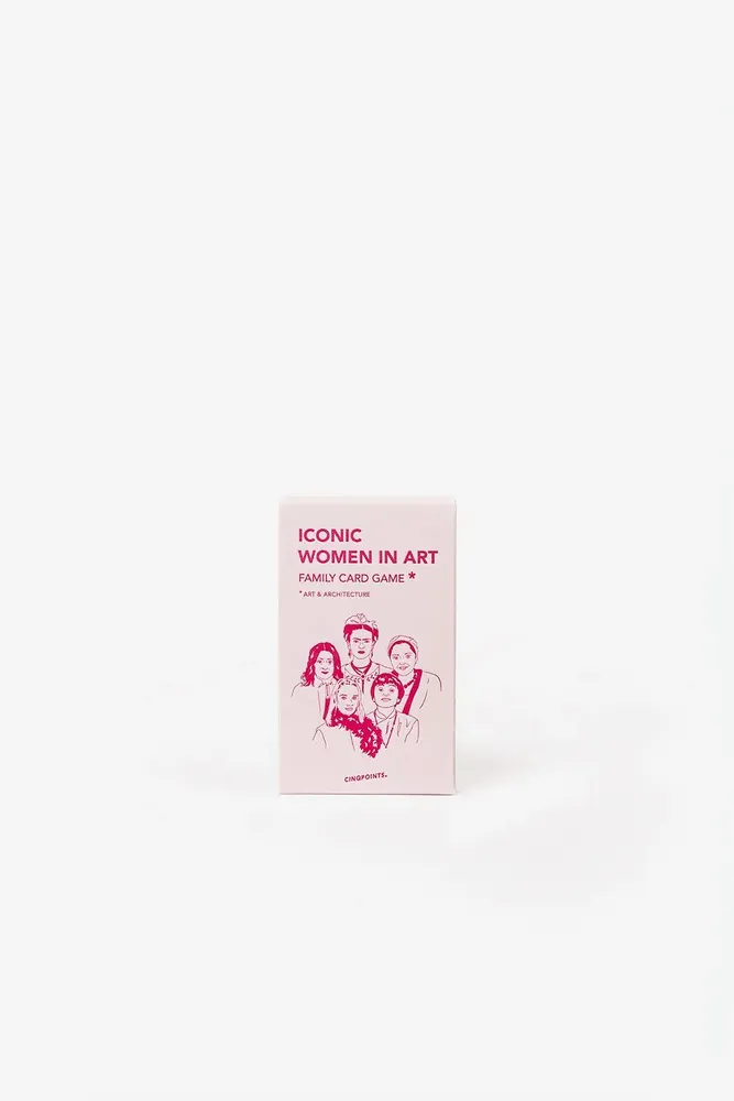 Cadeaux - Jeu de 7 familles Iconic Women in Art - CINQPOINTS