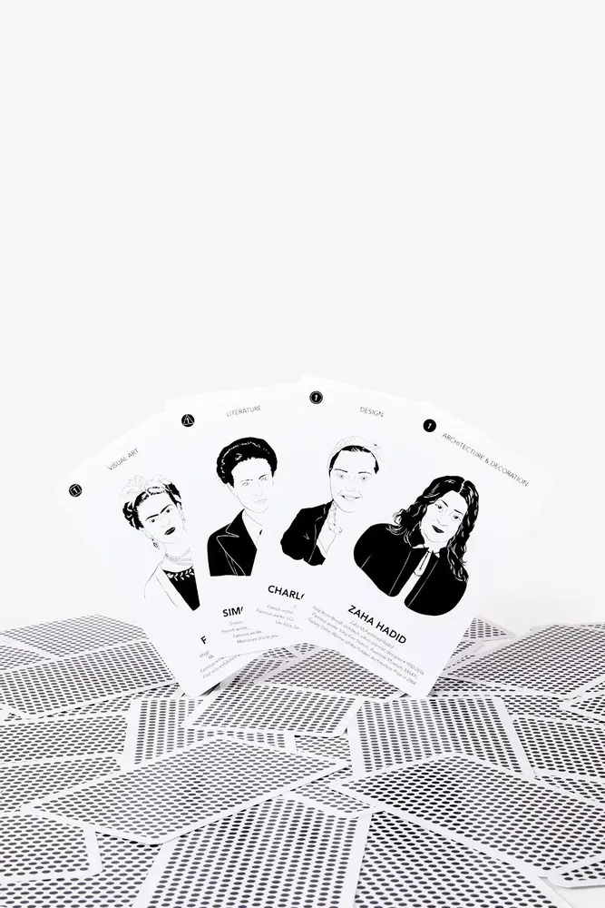 Cadeaux - Jeu de 7 familles Iconic Women in Art - CINQPOINTS