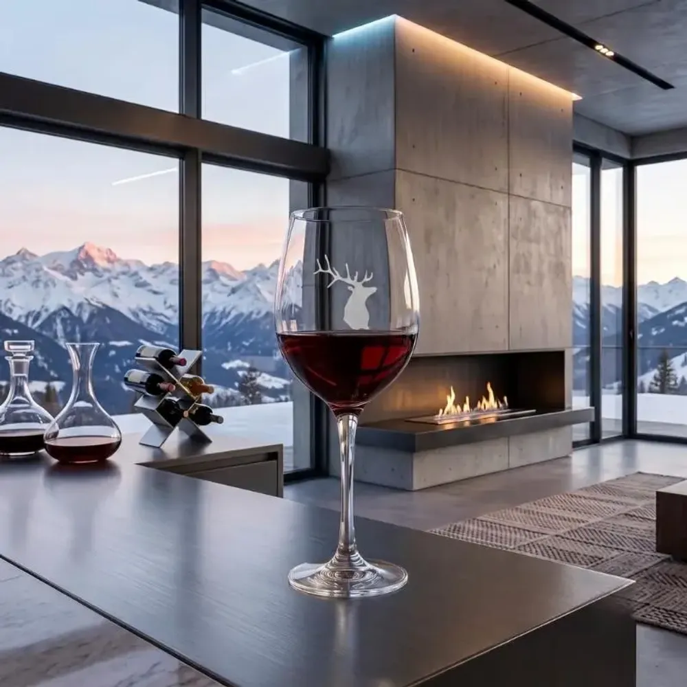 Verres - Collection verre montagne cerf - VAGABONDE INTERNATIONAL