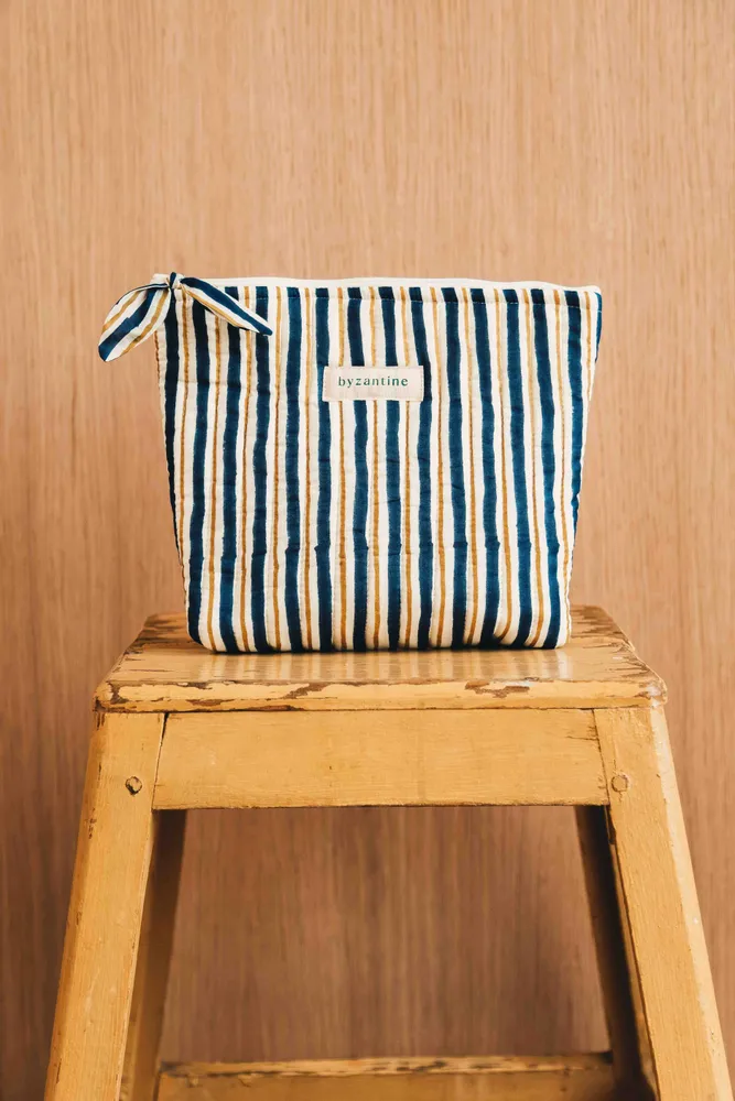 Bags and totes - Tote bag - CHECKS N°3 - BYZANTINE
