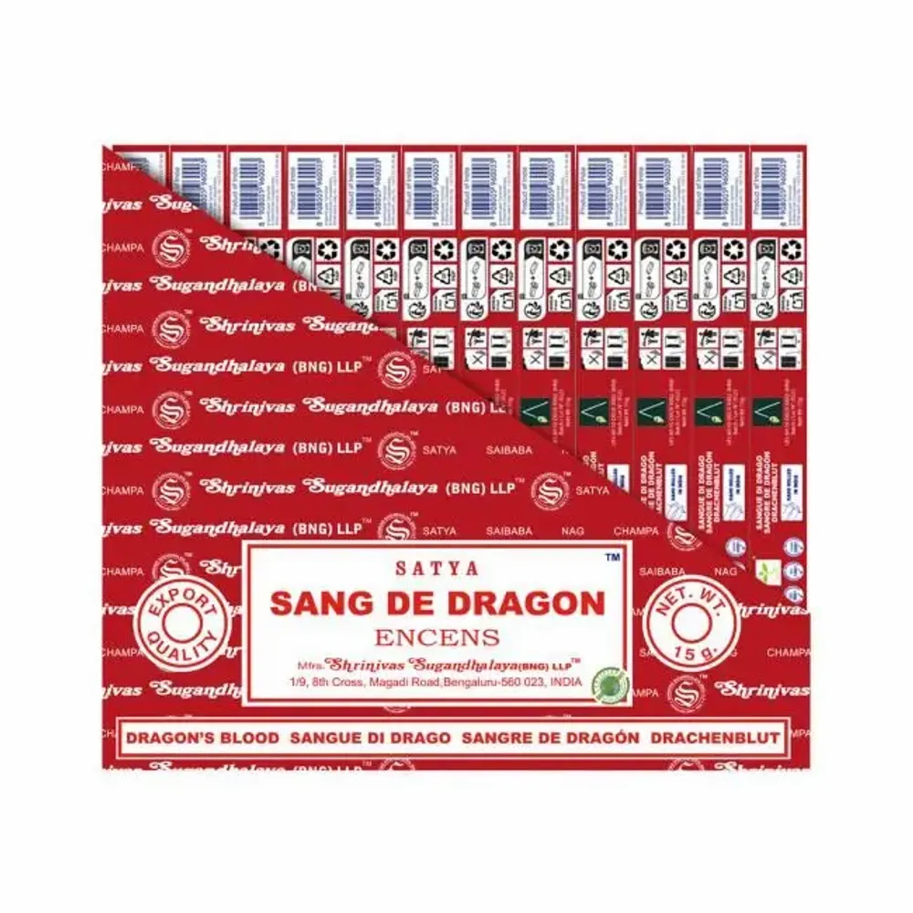 Scents - Dragon's Blood Satya incense 15g - ARABESK