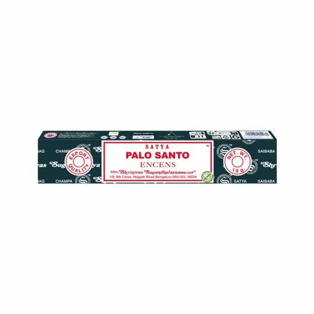 Senteurs - Encens SATYA Palo Santo 15g - Boîte de 12 paquet - ARABESK