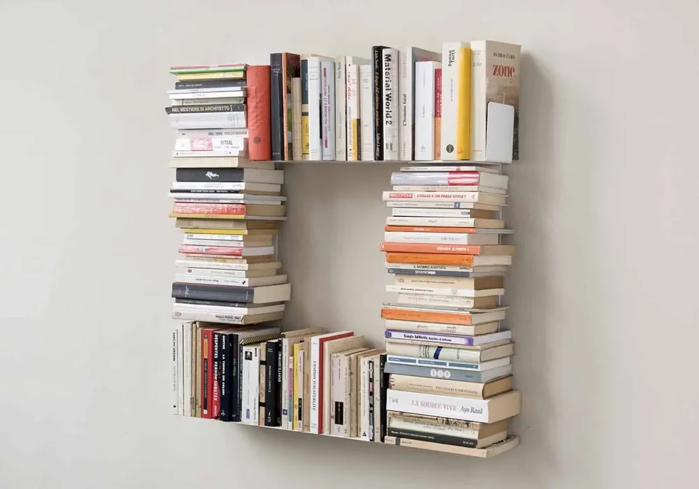 Objets de décoration - Bibliothèque design - Carrée - TEEBOOKS