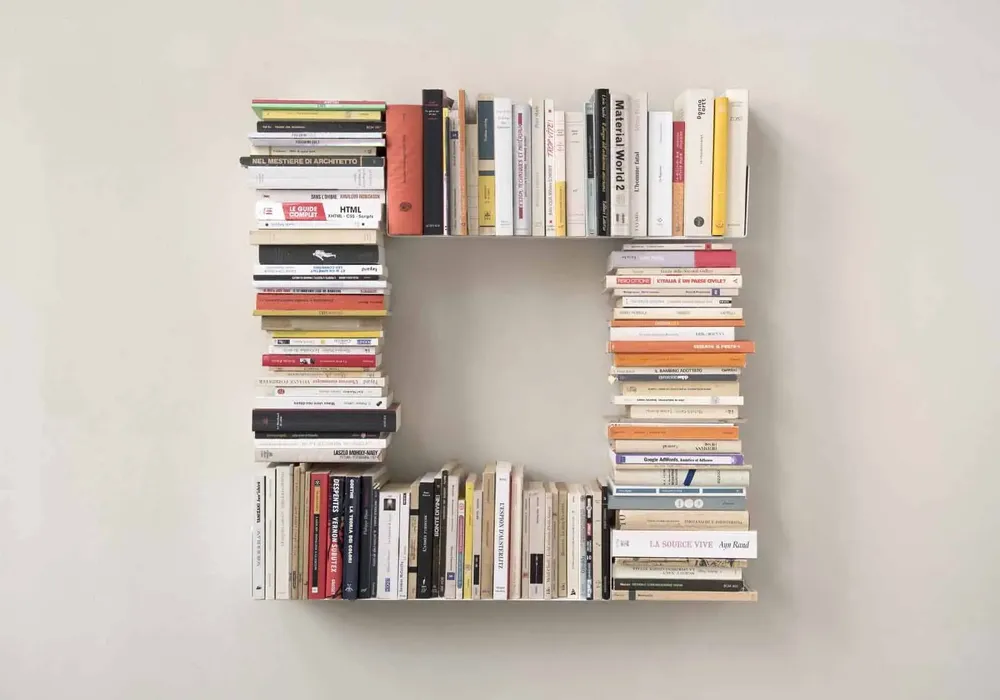 Objets de décoration - Bibliothèque design - Carrée - TEEBOOKS