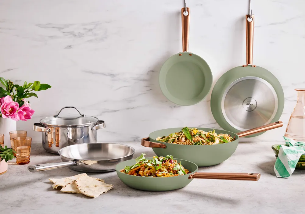 Frying pans - 24 cm Jade Green Cicla Frying Pan - BEKA