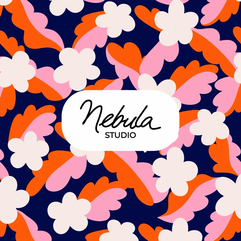 Papeterie bureau - FLEURS AMUSANTES - NEBULA STUDIO BCN