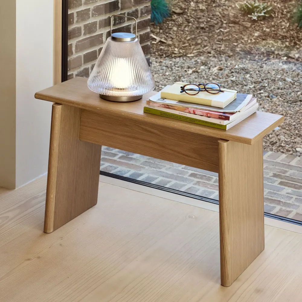 Tabourets - Baenk Tabouret Bois de Chêne - HÜBSCH