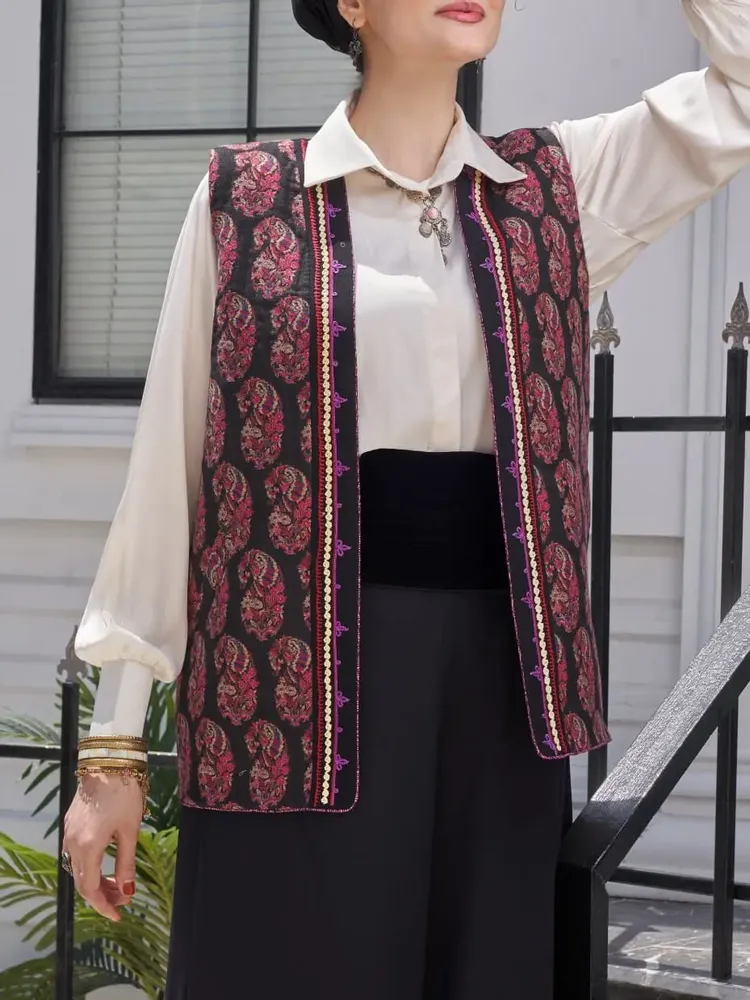 Prêt-à-porter - Gilet Arghavan Paisley - DASTHAA