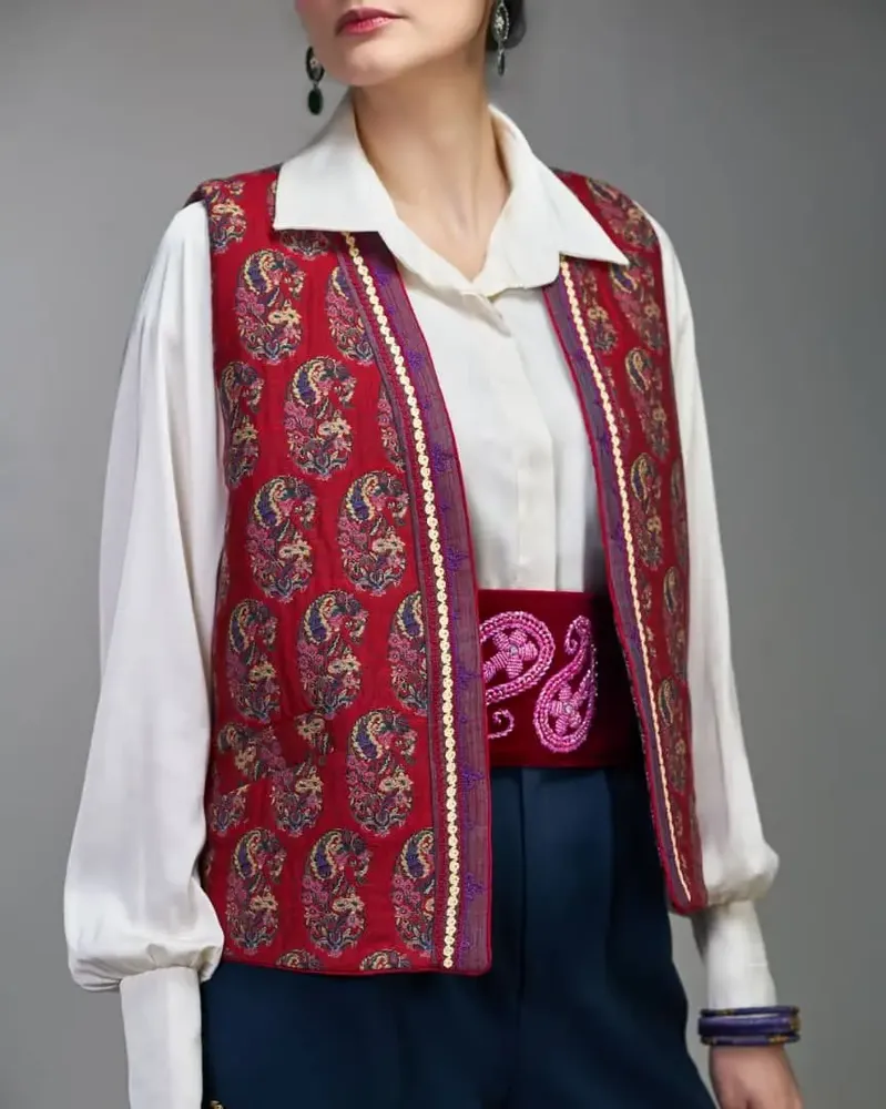 Prêt-à-porter - Gilet Anar Paisley - DASTHAA