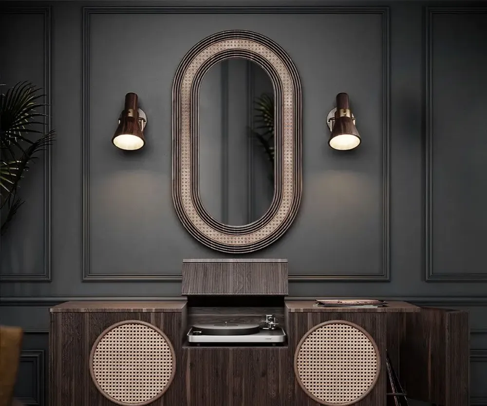 Mirrors - Hudson Mirror Handmade by Wood Tailors Club - WOOD TAILORS CLUB