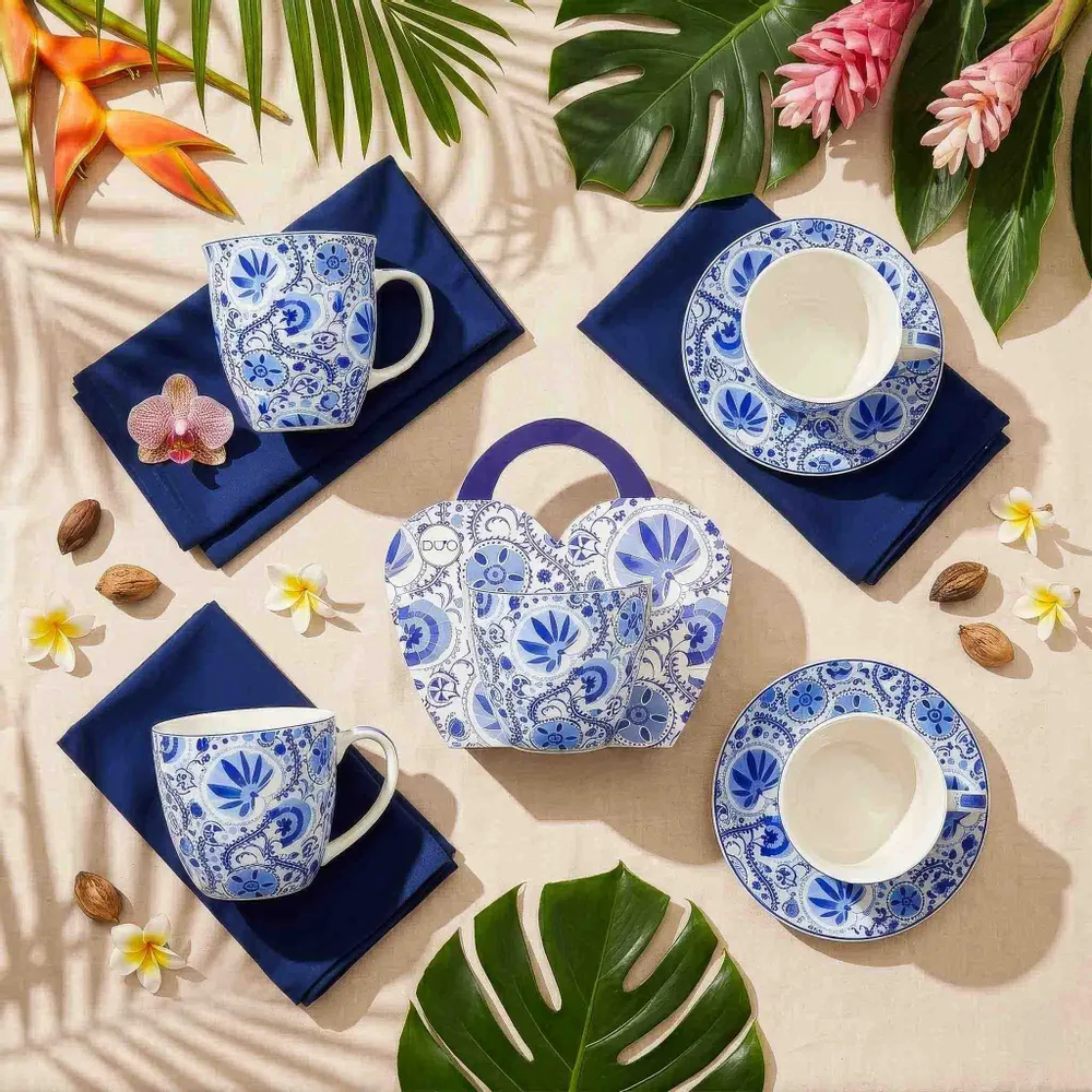 Tasses et mugs - tasses à thé Naresh - KARENA INTERNATIONAL