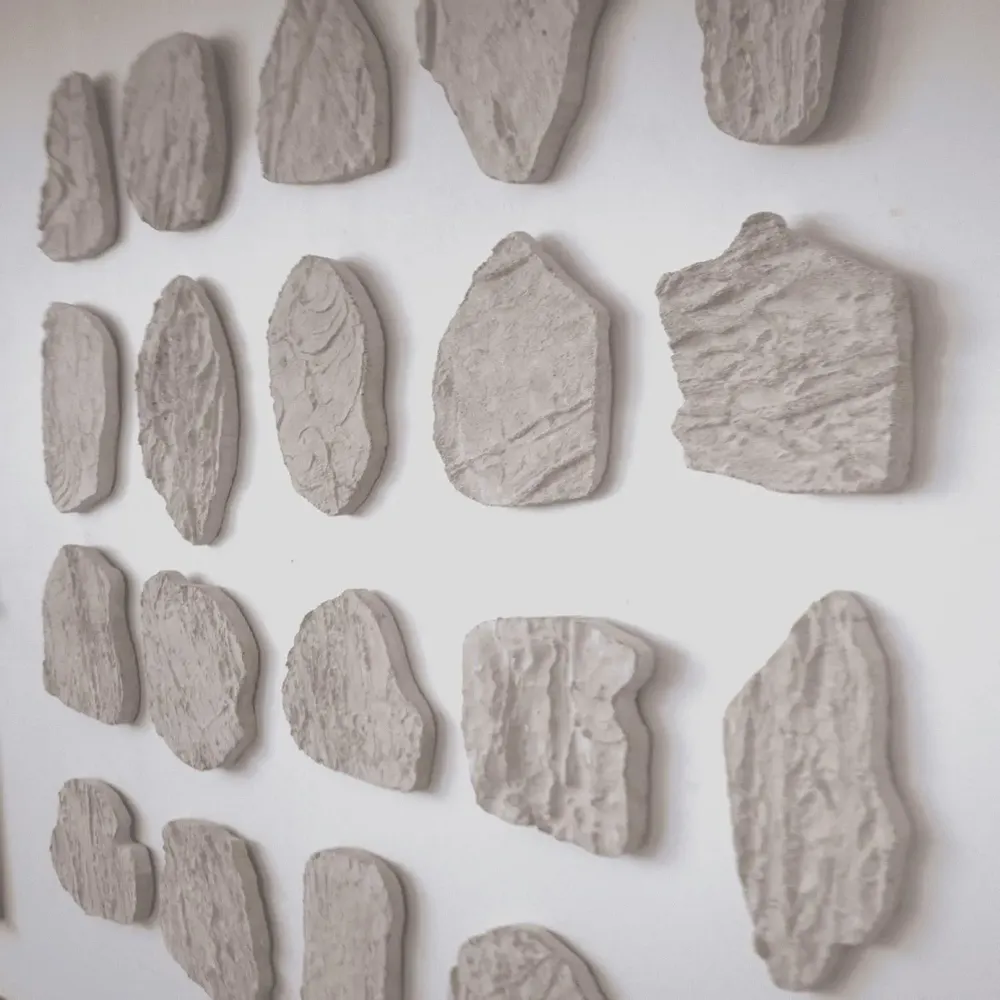 Wall moldings - Fragmented skin - ATELIER MATHILDE FAUCARD