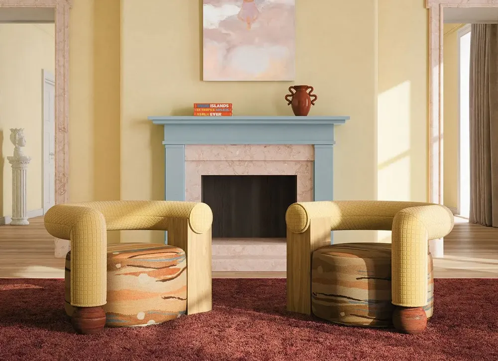 Fauteuils - Galatea Armchair Handmade by Malabar - MALABAR