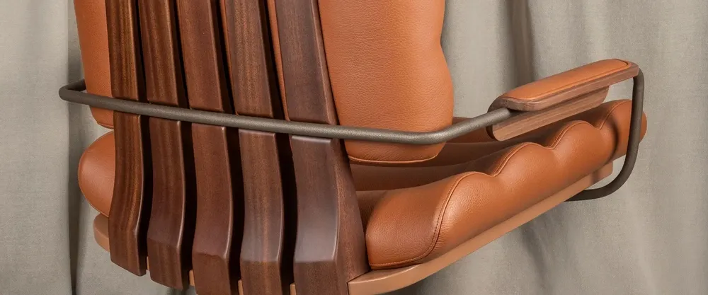 Chairs - Thomas II Office Chair Handmade by Wood Tailors Club - WOOD TAILORS CLUB
