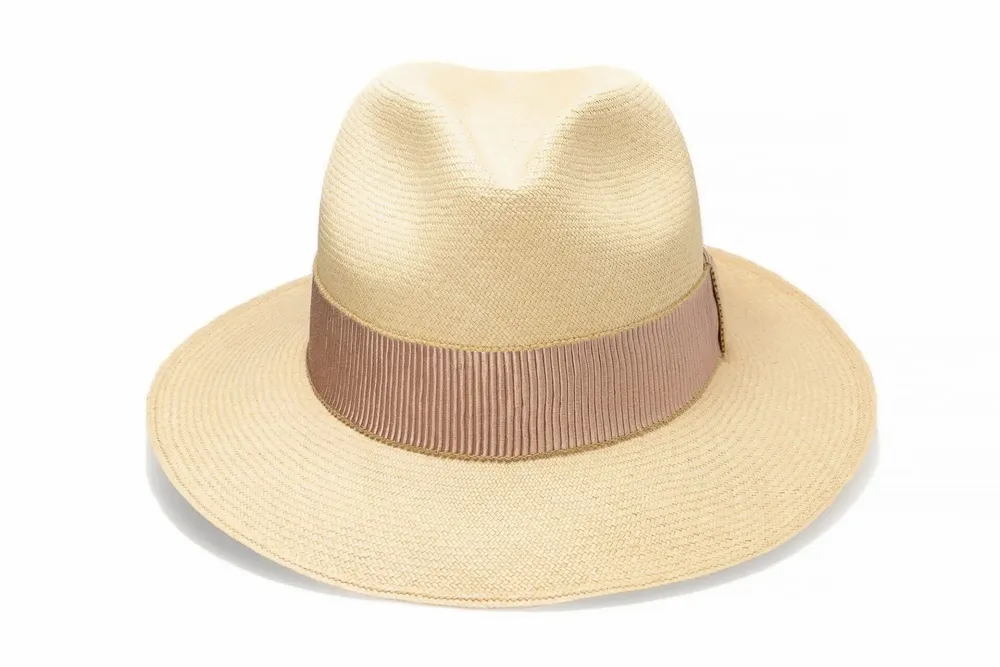 Chapeaux - Hathaway Rose Panama Fedora - PACHACUTI