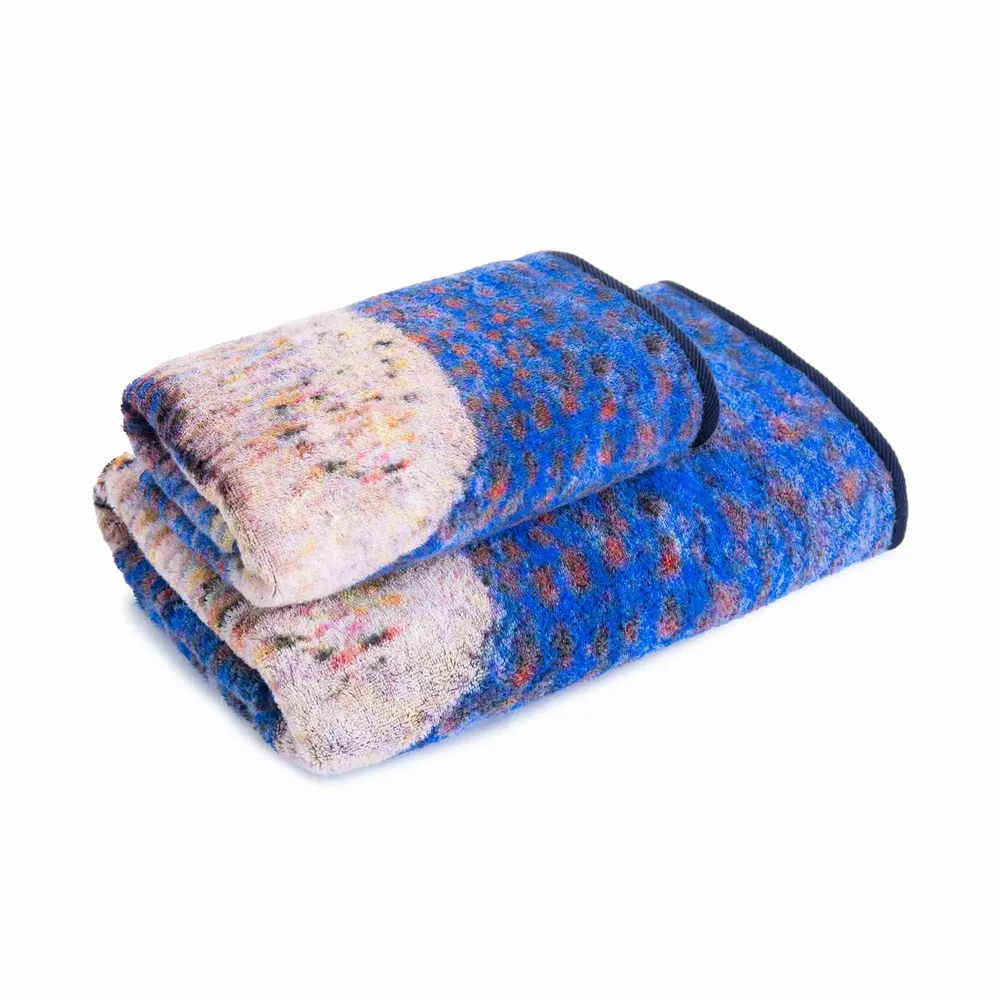Serviettes de bain - Serviette 100 % coton biologique VINCENT Self Portrait - 2 - ZWOLTEX - POLISH TOWEL FACTORY