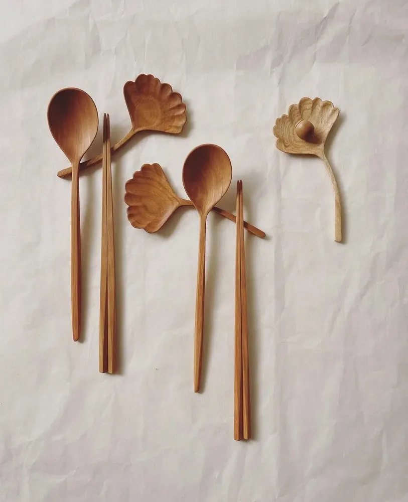 Accessoires thé et café - Cuillère Feuille - ILSANGDOGOO