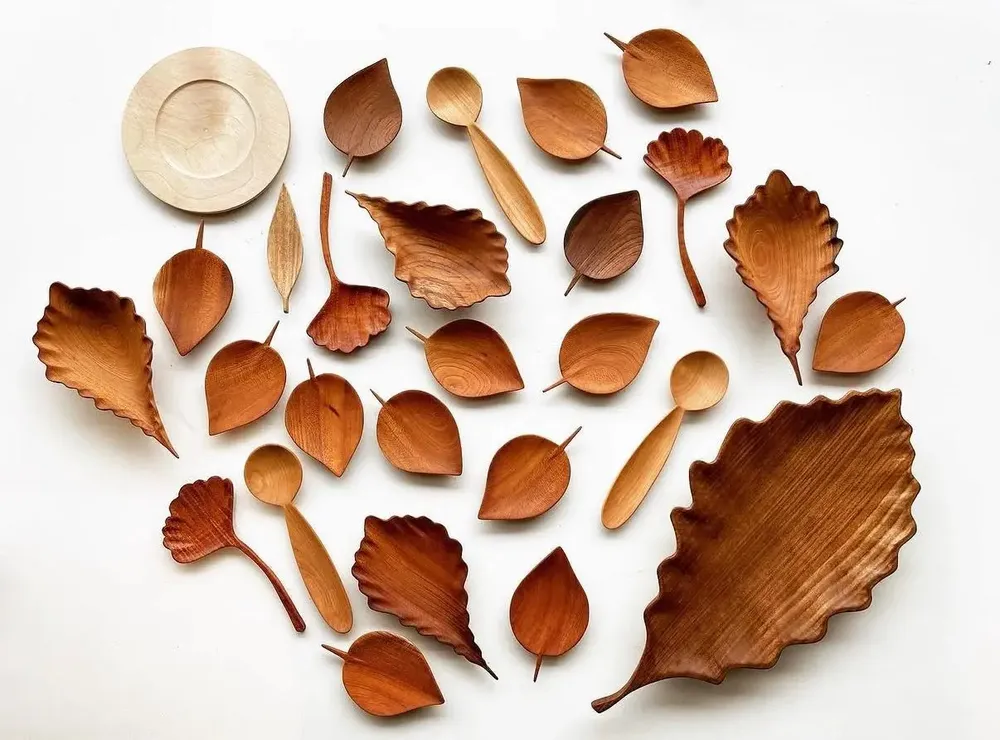 Accessoires thé et café - Cuillère Feuille - ILSANGDOGOO