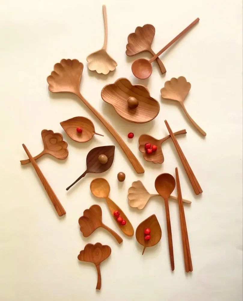 Accessoires thé et café - Cuillère Feuille - ILSANGDOGOO