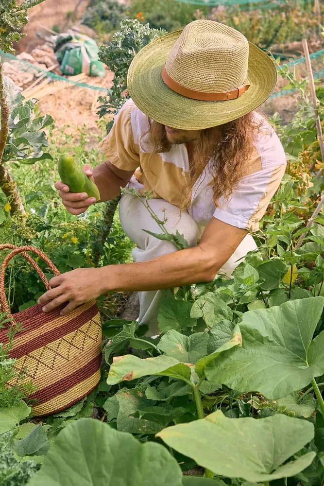 Hats - Jardinero Crochet Panama - PACHACUTI