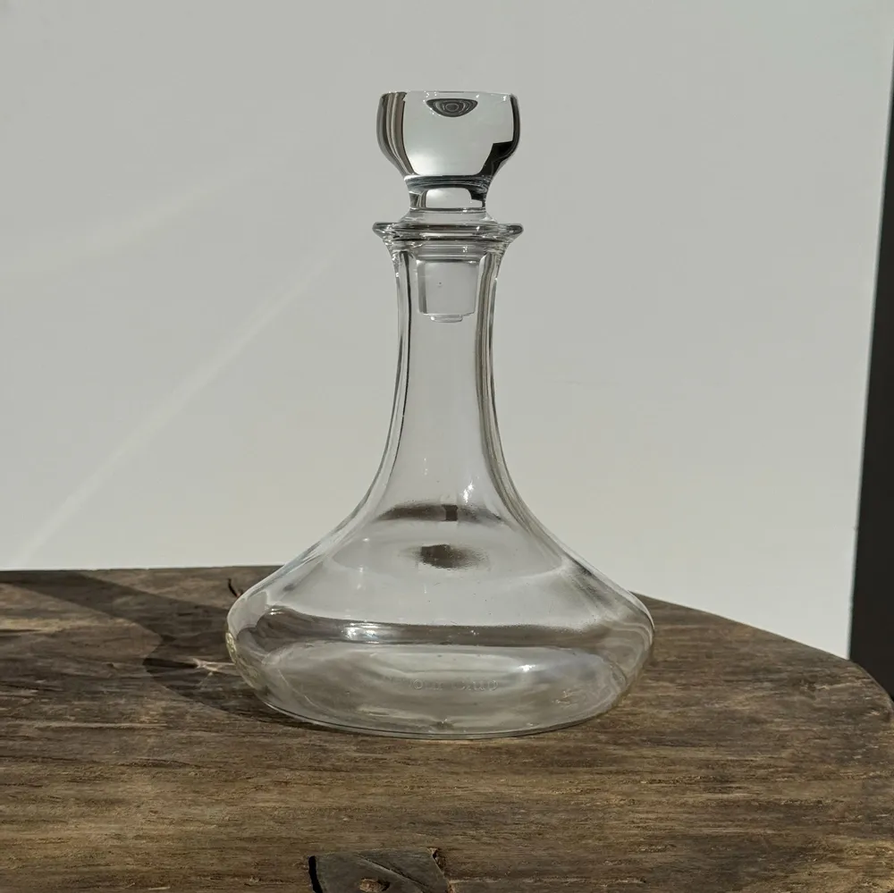 Carafes - Carafe à décanter vintage à bouchon plat H24 - OFFICE OBJETS