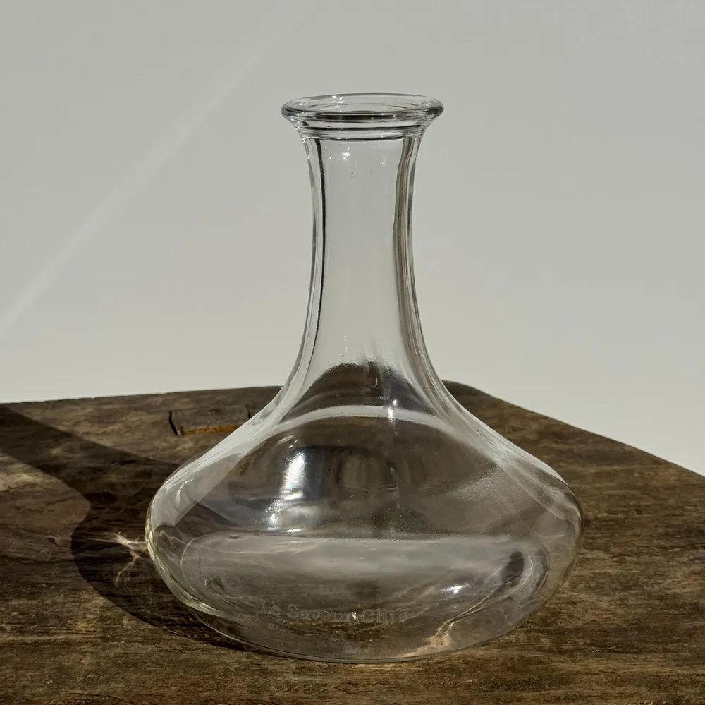Carafes - Carafe à décanter vintage à bouchon plat H24 - OFFICE OBJETS