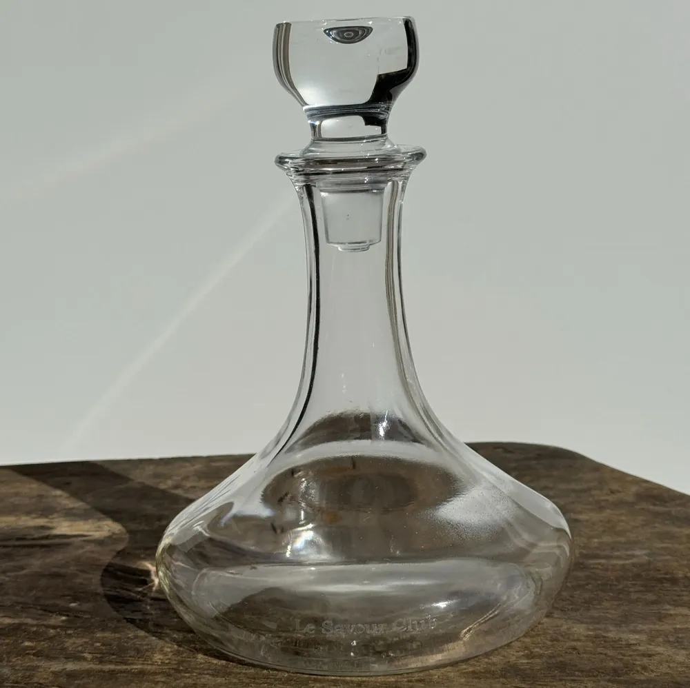 Carafes - Carafe à décanter vintage à bouchon plat H24 - OFFICE OBJETS