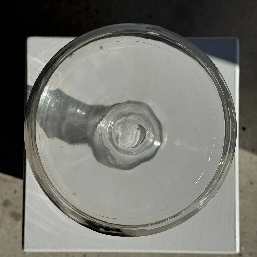 Carafes - Vintage decanter carafe with round cap H27 - OFFICE OBJETS