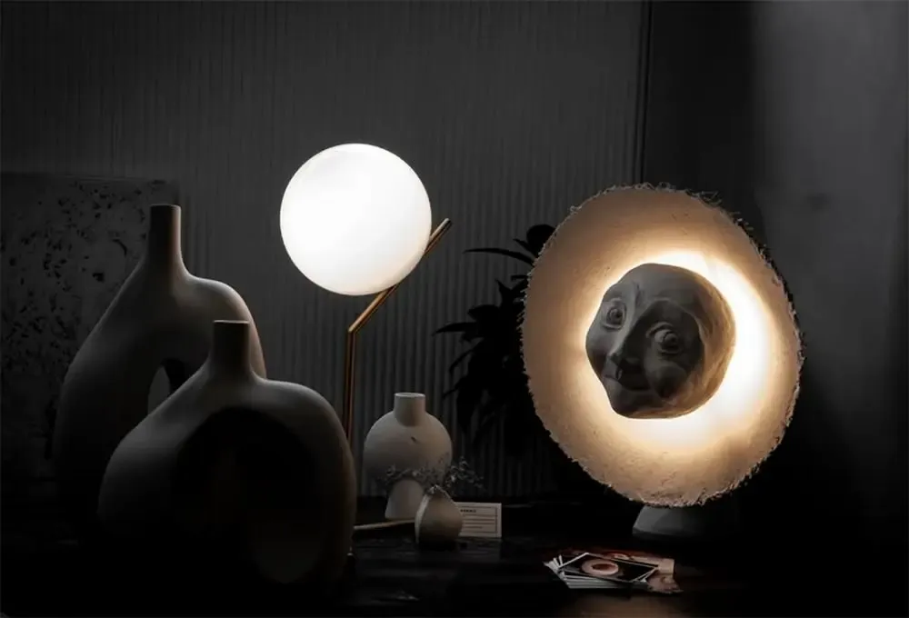 Lampes de table - Lampe Cheeky Kon - ANCA FETCU STUDIO