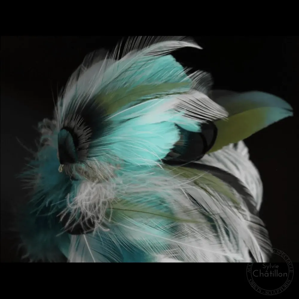 Pièces uniques - Collection Oiseaux Imaginaire : Odyssée - SYLVIE CHÂTILLON