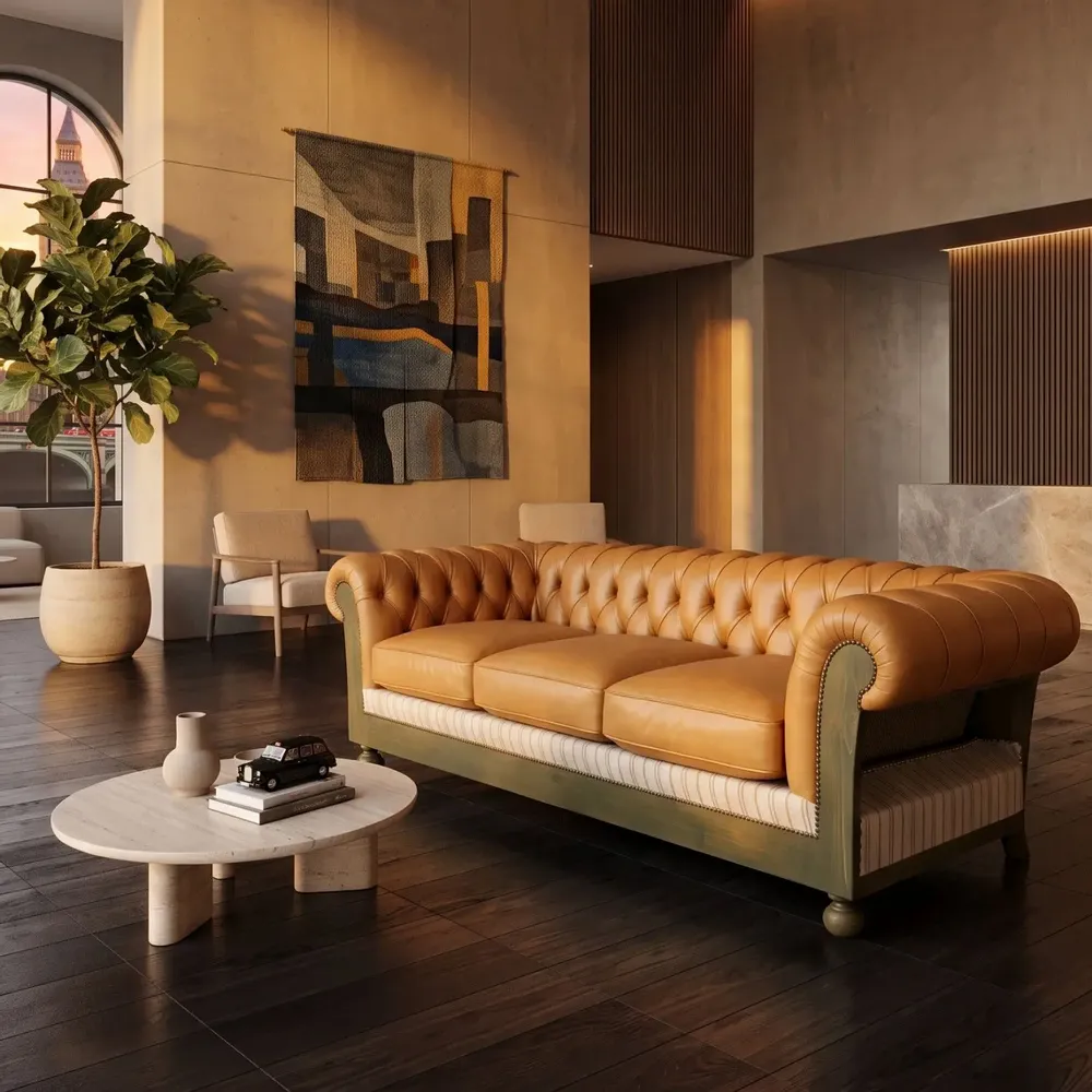 Canapés pour collectivités - Chesterfield Essence Berlin | Canapé - CREARTE COLLECTIONS